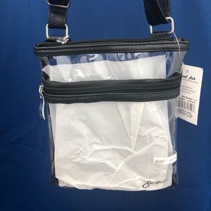 BOGO SALE Clear Crossbody Bag